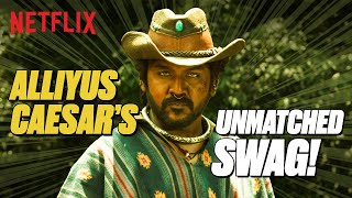 Alliyus Caesar’s STYLISH FIGHT in the Jungle! | #JigarthandaDoubleX