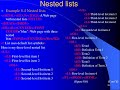 Nested List in HTML: How to create nested list in HTML