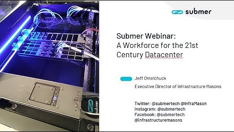 Webinar - A Workforce for the 21st Century Datacenter