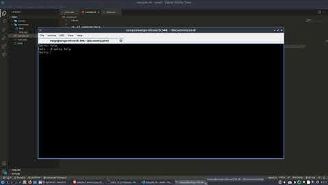 Writing simple shell in C++ (part 1)