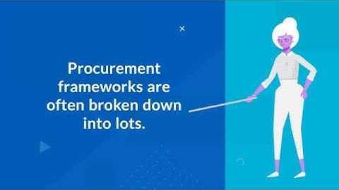 Procurement frameworks: How to get on them and how they work.