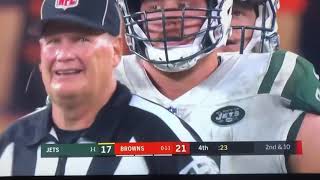 BROWNS WIN!(FAN REACTION)Browns Beat Jets 21-17