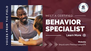 APR Voices from the Field: Meet a Certified Behavior Specialist