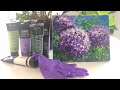 Try It ! Finger Painting Hydrangeas
