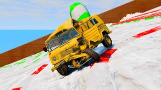 Best Rollover Crashes #3 - BeamNG Drive | CrazyCarCrash