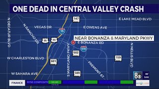 Motorcyclist killed in central Las Vegas valley crash