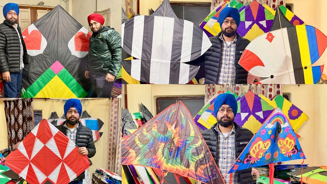 Cheapest 😱 KiTe 🪁 Store IN Amritsar 6 Tawa🤩😱 Rs 180 Gagan kite store
