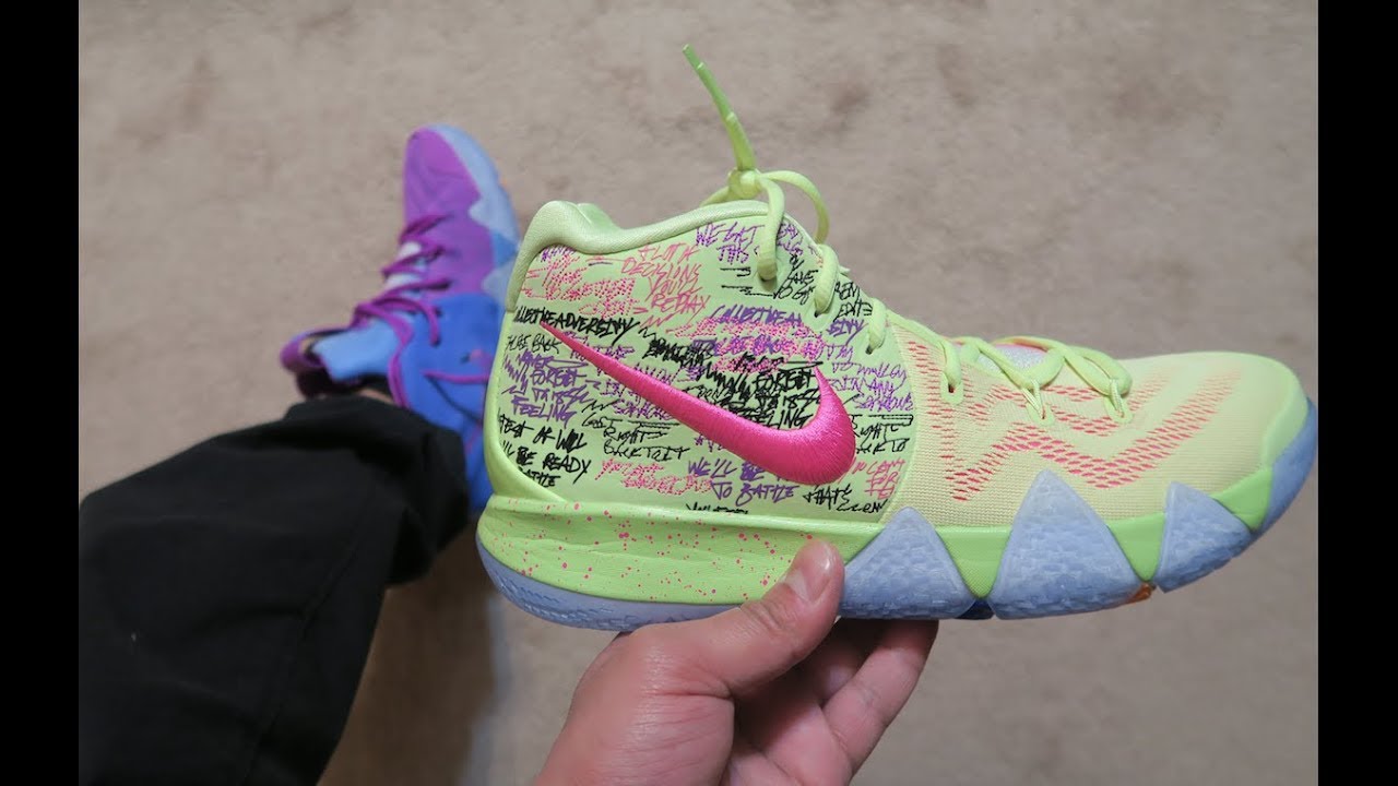 kyrie 4 confetti kids