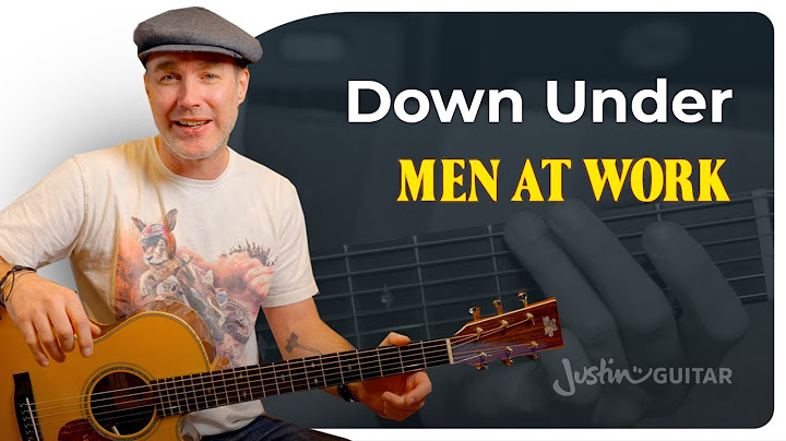 Down Under Guitar version - Guitar performance video thumbnail