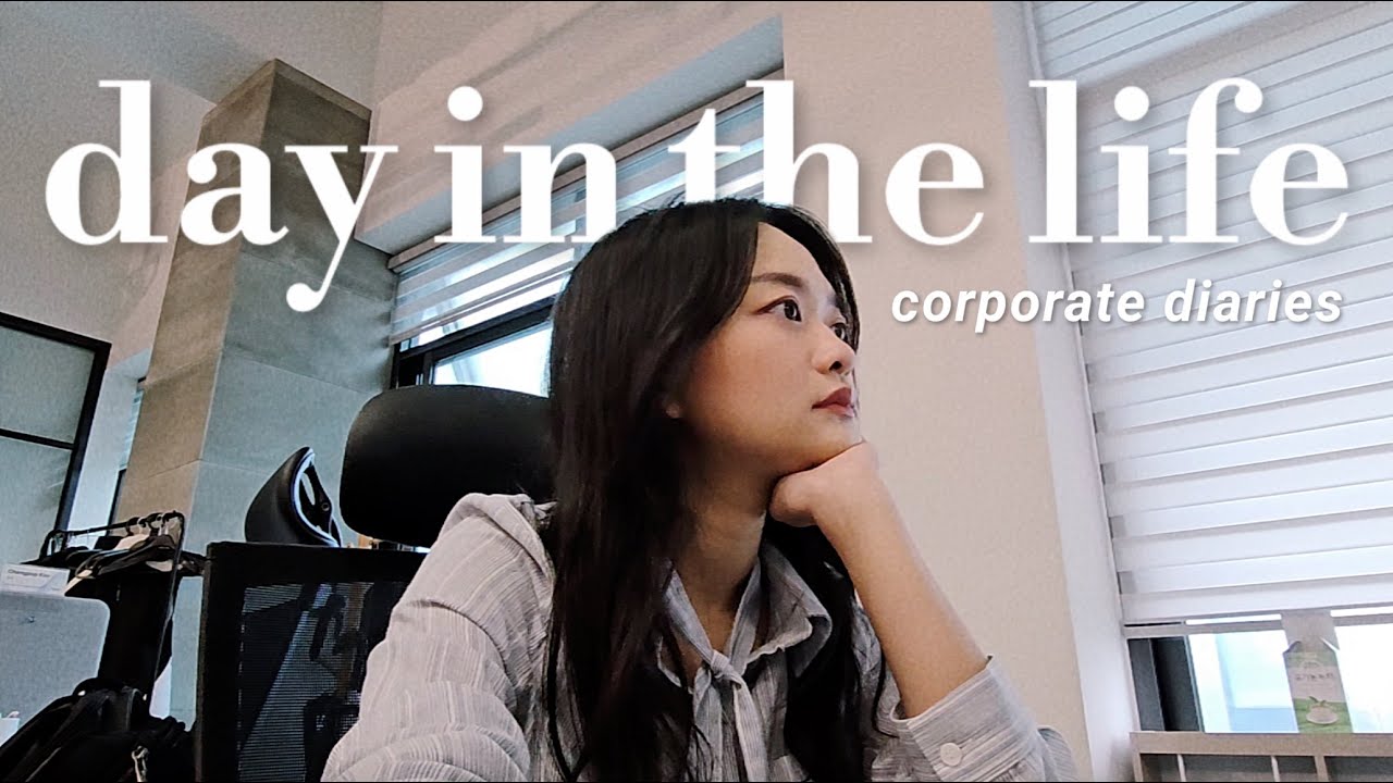 day in the life of an ordinary office worker in korea - YouTube
