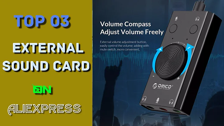 Top 03 Best External USB Sound Card From AliExpress || Gadget Express