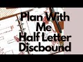 PLANNING LIFE WITH ERIN | Half Letter Hobonichi Style | Cloth and Paper