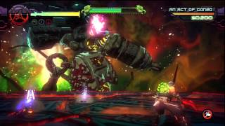 Ninja Gaiden Z - Final boss lasers screenshot 5