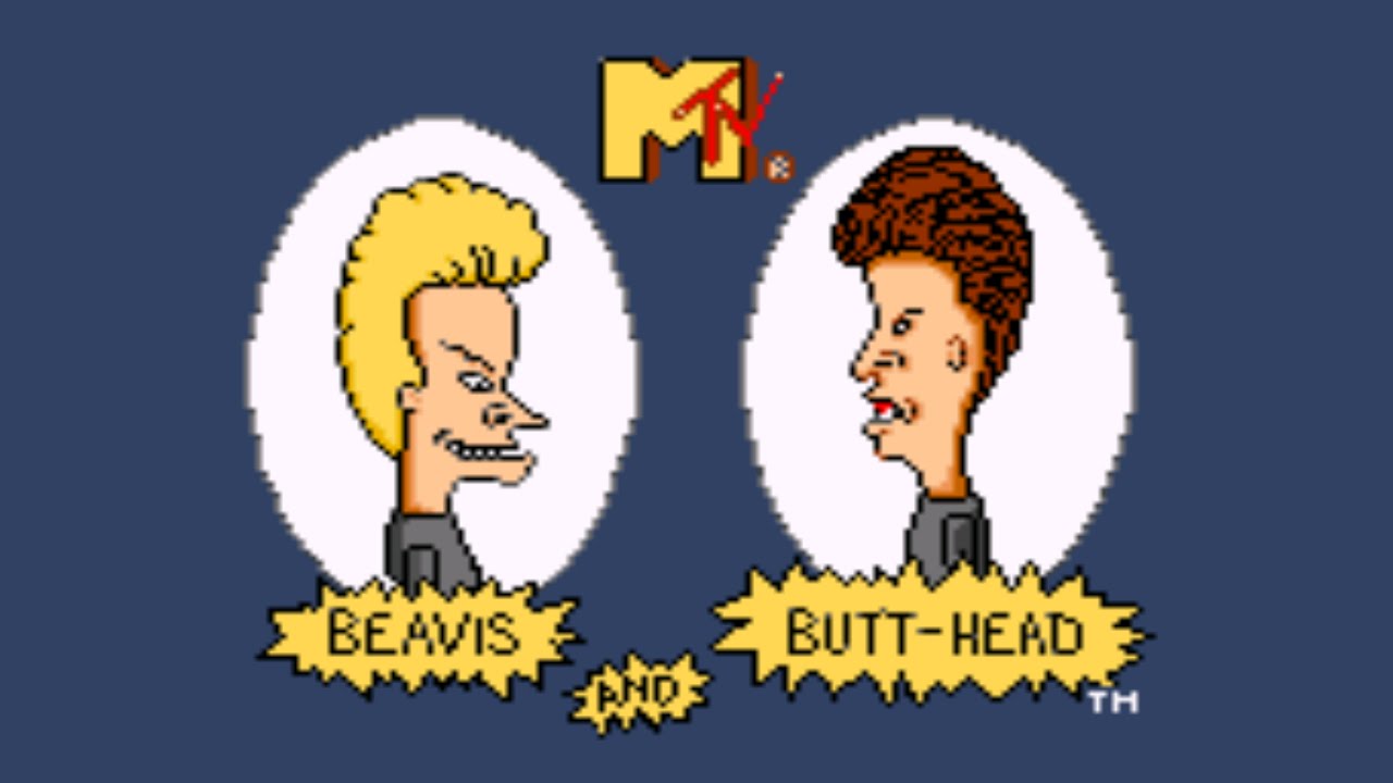 sega genesis beavis and butthead