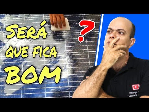 🤔Dá pra RECUPERAR uma PLACA SOLAR quebrada com RESINA ?