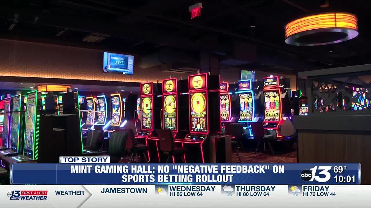 Mint Gaming Hall gets no “negative feedback” on sports betting roll out