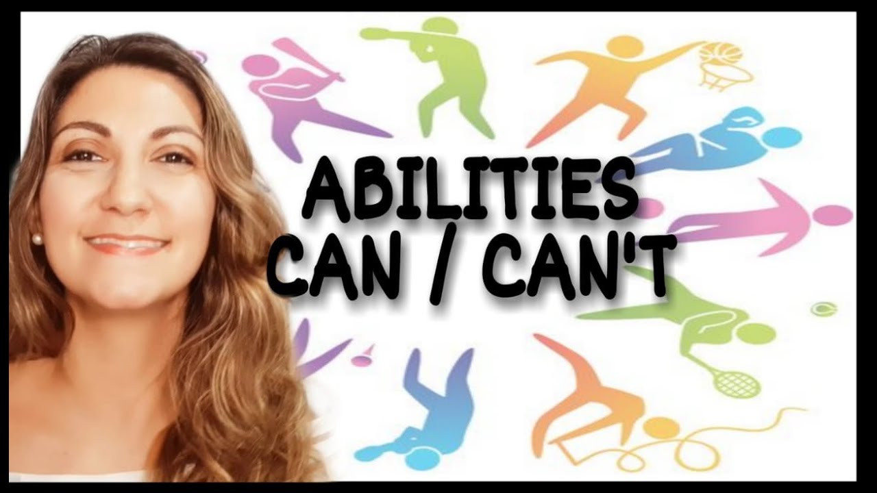 CAN / CAN'T (HABILIDADES EM INGLÊS) AULA DE NGLÊS 3 (GRAMMAR CLASS)
