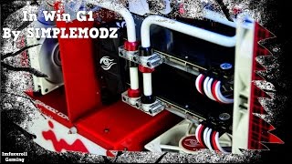 IN WIN 909 Custom Water cooled Gaming PC Build - Liquid Cooled PC Mod - Gaming Rig by Simplemodz