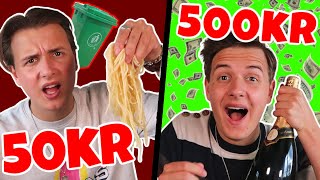 50 kr VS 500 kr MAD!