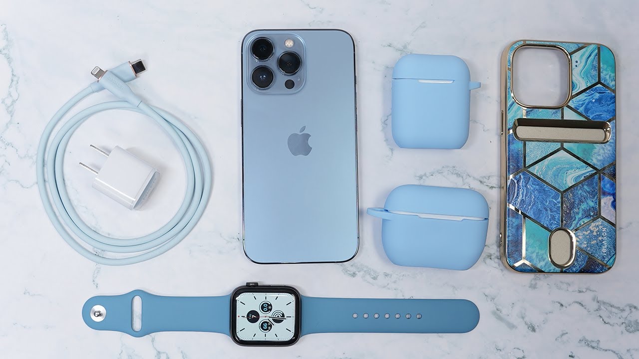 Iphone 13 Pro Top Sierra Blue Accessories Youtube