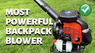 This Backpack Blower Delivers Hurricane-FORCE Wind // ECHO PB-9010