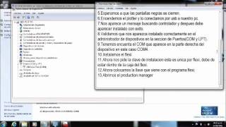 Instalacion de plotter de corte GerCutter CTO 630-1200 64-BITS Parte-2