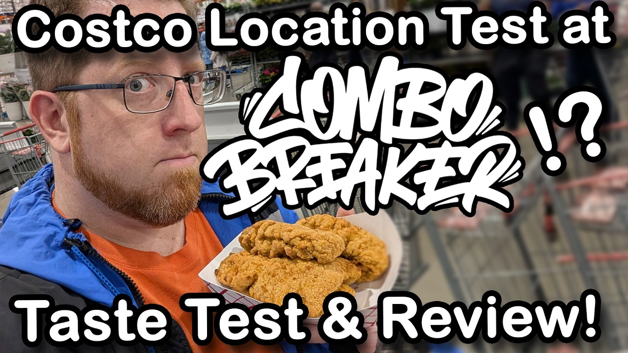 Costco Chicken Strips Location Test at Combo Breaker 2026!? Taste Test & review! - JT's J-Treats