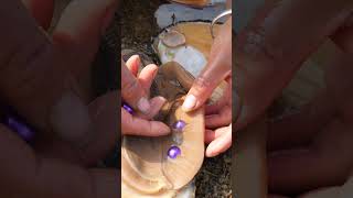 😱 Wow 👆👑 Thumb Sized Purple Gemstone 🔮💎