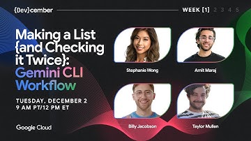 Making a list {and checking it twice}: The Gemini CLI workflow