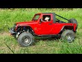 Jeep Wrangler JK8 Sahara SCX 10 III , INJORA hard body