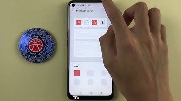 How to change the notification shade icon style on OPPO A54 Android 11