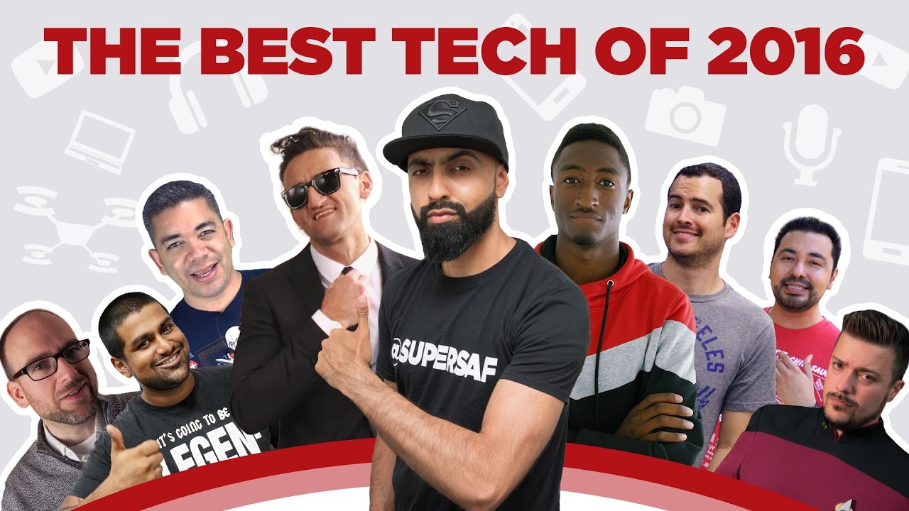 The BEST Tech of 2016 (feat. Casey Neistat, MKBHD + More)
