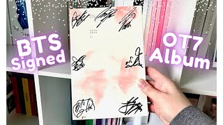 [Unboxing] MY BTS SIGNED OT7 ALBUM!!!! ✨💜✨  (I cried so much 😭)