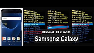 Samsung Galaxy S6/S7 edge Factory Data Reset