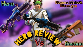 Hero Review - Hero Vs Bastion - A New Machine Gun Hero - Gods of Boom screenshot 5