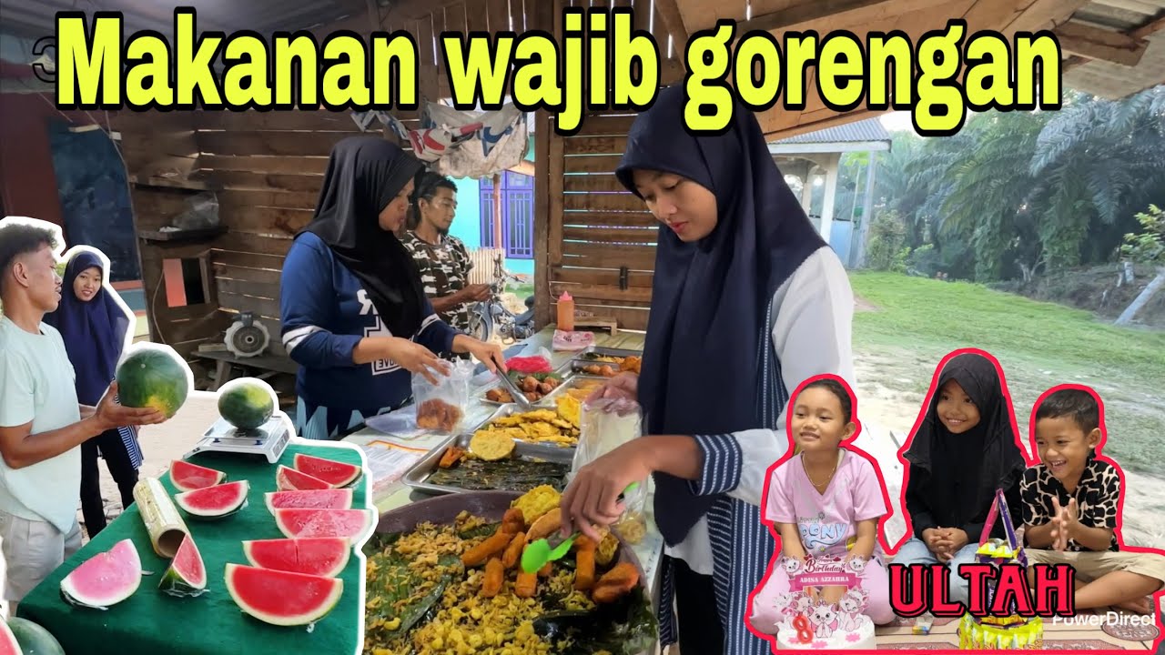 MAKANAN WAJIB BERBUKA PUASA GORENGAN⁉️ TELAT DIKIT HABIS RISOL SAYUR