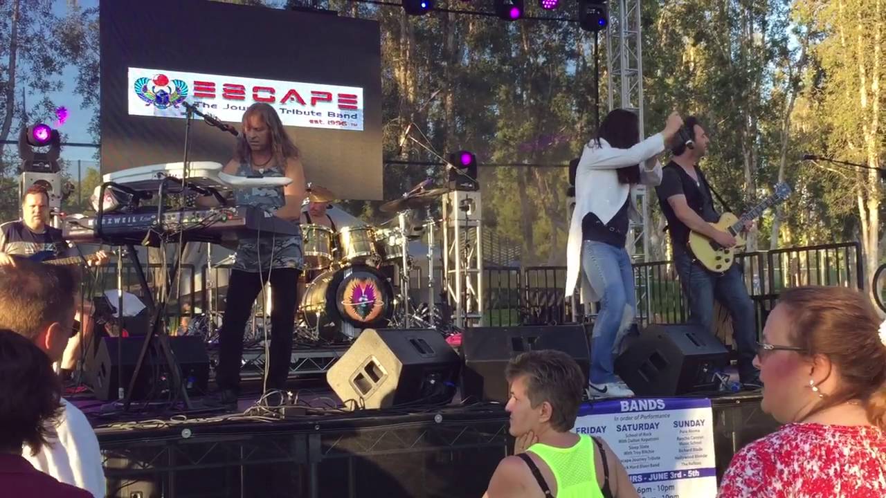 The Great Escape Journey Tribute Band Schedule Near Me