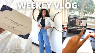 BUSY WORK WEEK IN THE LIFE OF A LAWYER INFLUENCER | work life balance, budgeting, photoshoot