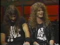 Capture de la vidéo Bobby Gustafson And Bobby Blitz (Overkill) On Headbangers Ball (1989)