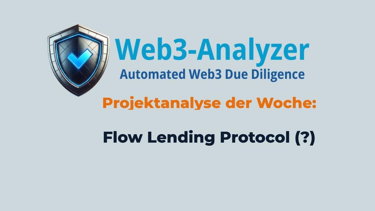 Flow Lending im Faktencheck | #web3 #audit [DE] - YouTube