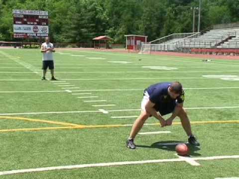 Tim Lindsey 2009 Long Snapping Workout (FG and Punt)