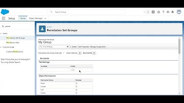How to create Permission Set Groups in Salesforce