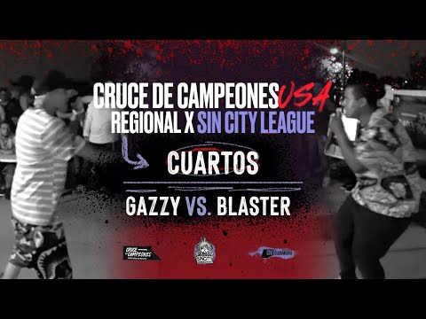 GAZZY 🇨🇴 vs BLASTER 🇸🇻 | CUARTOS | REGIONAL LAS VEGAS | Cruce de Campeones 2021