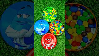 Minutes Satisfying with Rainbow M&amp;M'S Candy Unpacking From Glossy Containers ASMR Beads Surprise