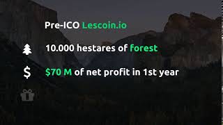 Lescoin, the first crypto-currency secured by wood stock