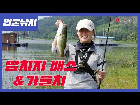 [FHD] 폭염 속 <strong>염치지</strong> 여름 배스 &amp;amp; 가물치 낚시
