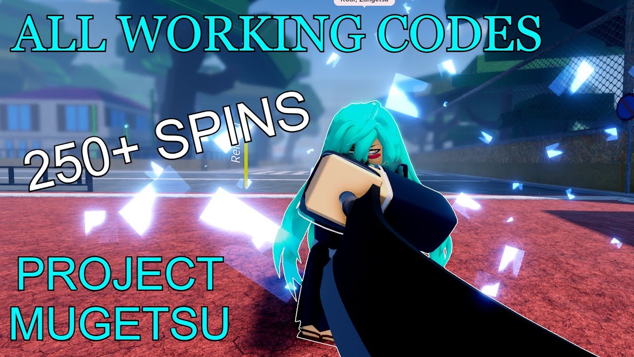 ALL WORKING CODES in PROJECT MUGETSU (RELEASE!) 