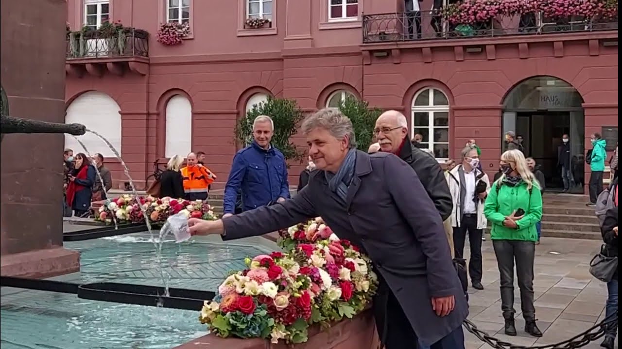 Einweihung Marktplatz Karlsruhe