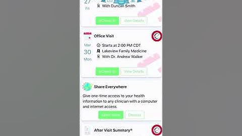 MyChart: Connecting Accounts (For Mobile Devices)