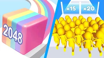 Join and Clash Vs Jelly Run 2048 Walkthrough Android Android Gameplay